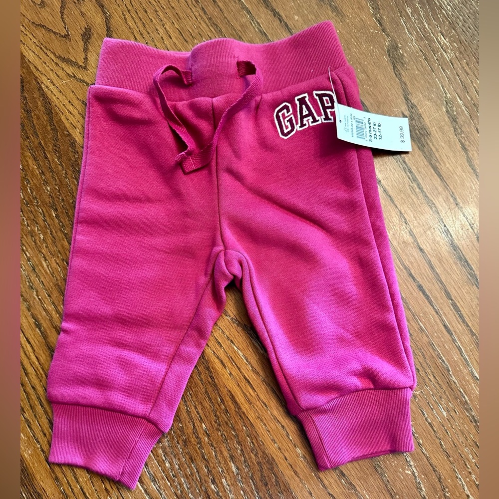 NWT Baby Gap Joggers 3-6